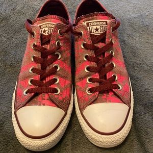 Converse All Stars. Aztec design in excellent, clean condition.